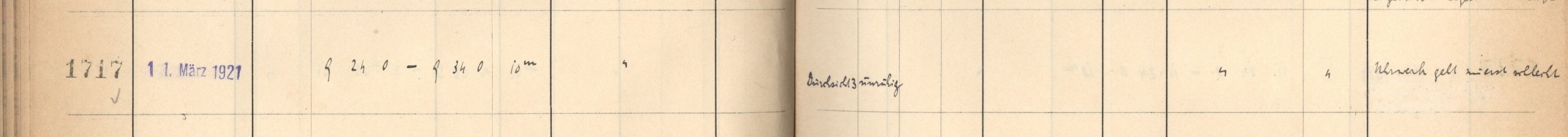 Plattenverzeichnis Eintrag01717