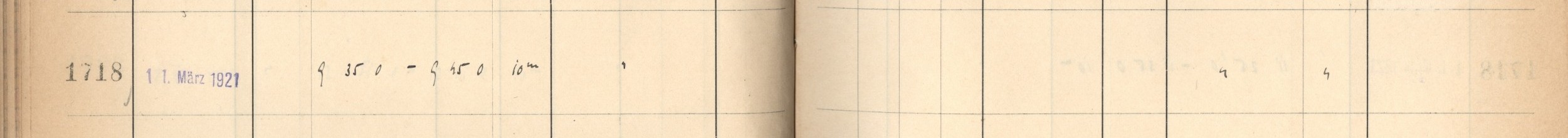 Plattenverzeichnis Eintrag01718