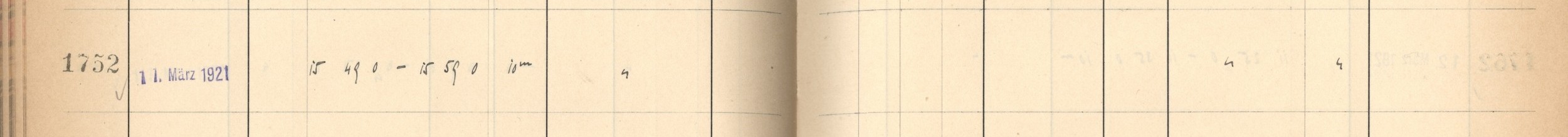 Plattenverzeichnis Eintrag01752