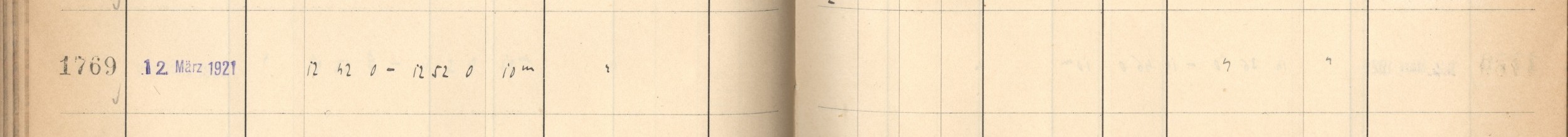 Plattenverzeichnis Eintrag01769