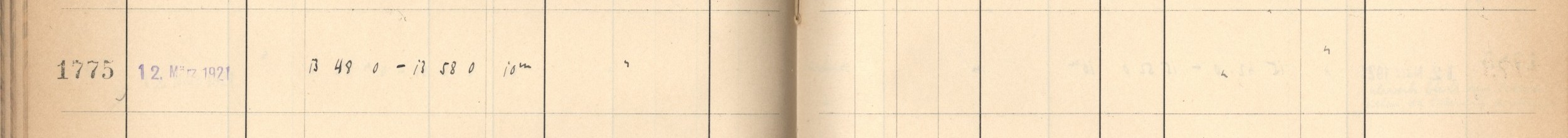 Plattenverzeichnis Eintrag01775