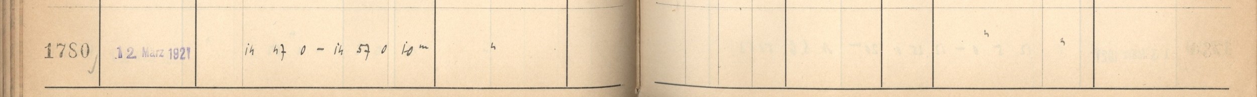 Plattenverzeichnis Eintrag01780