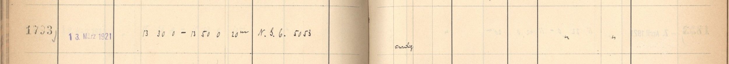 Plattenverzeichnis Eintrag01793