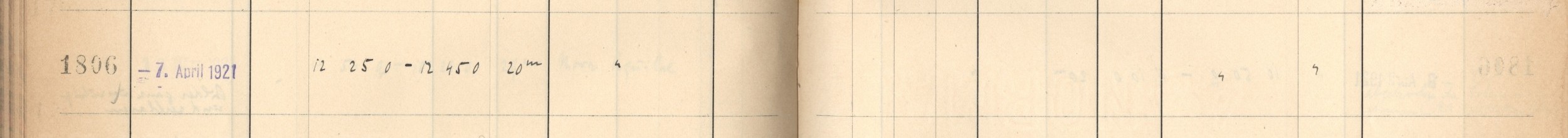 Plattenverzeichnis Eintrag01806