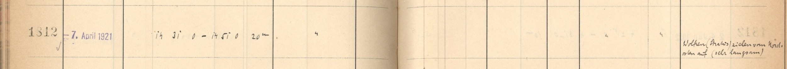Plattenverzeichnis Eintrag01812