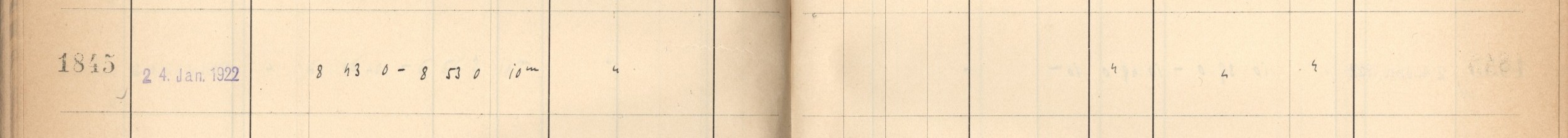 Plattenverzeichnis Eintrag01845