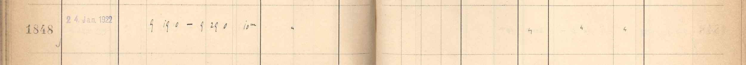 Plattenverzeichnis Eintrag01848