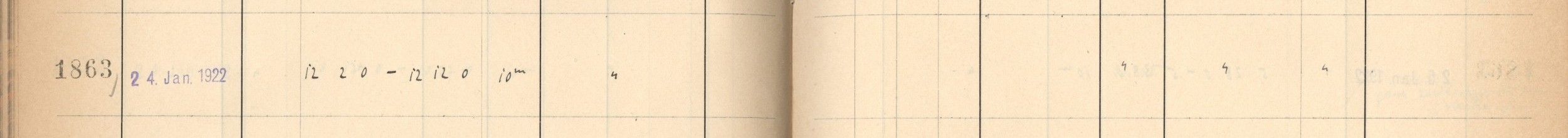 Plattenverzeichnis Eintrag01863