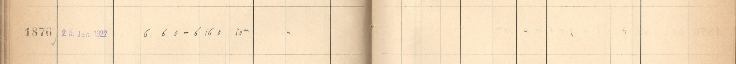 Plattenverzeichnis Eintrag01876