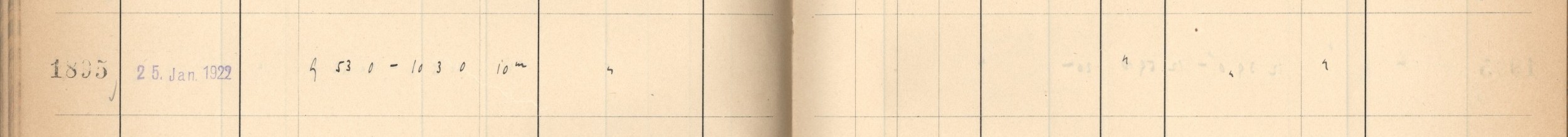 Plattenverzeichnis Eintrag01895