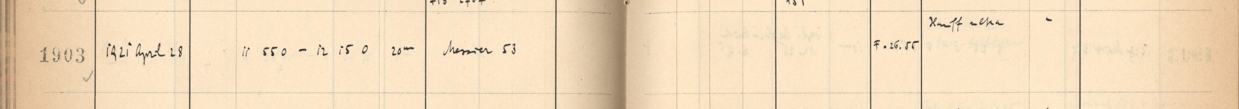 Plattenverzeichnis Eintrag01903