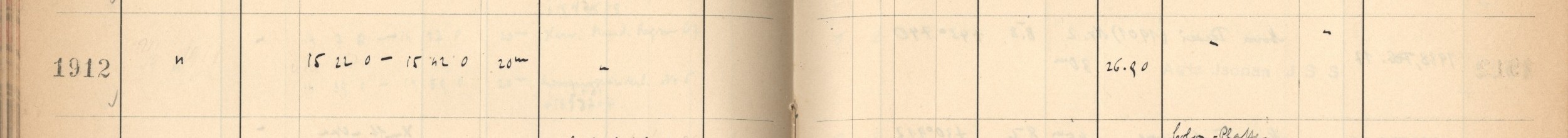 Plattenverzeichnis Eintrag01912