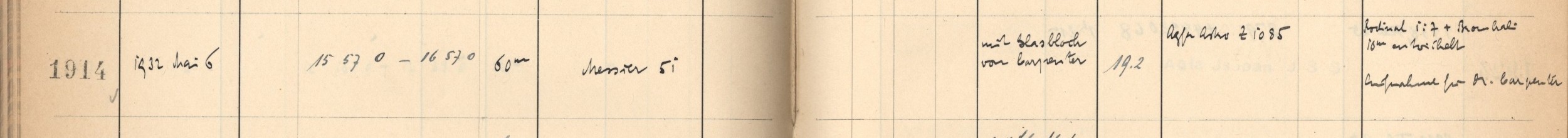 Plattenverzeichnis Eintrag01914b