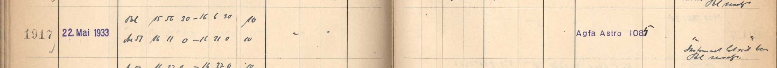 Plattenverzeichnis Eintrag01917