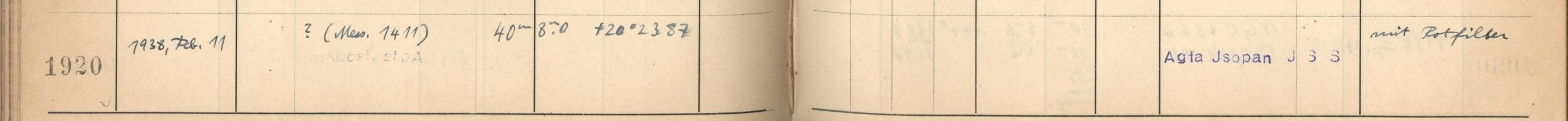 Plattenverzeichnis Eintrag01920
