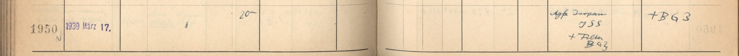 Plattenverzeichnis Eintrag01950