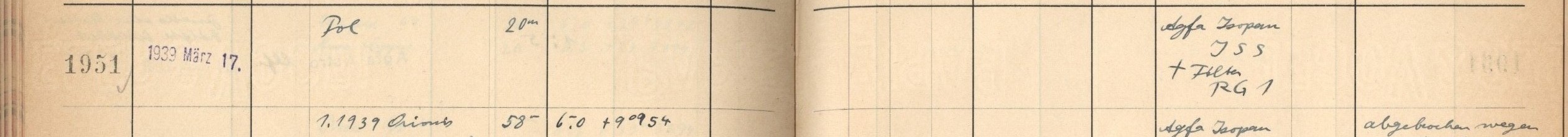 Plattenverzeichnis Eintrag01951