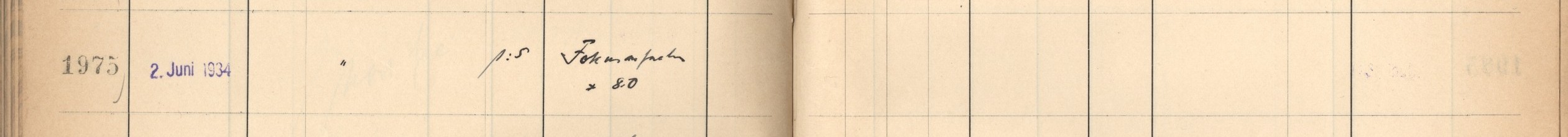Plattenverzeichnis Eintrag01975