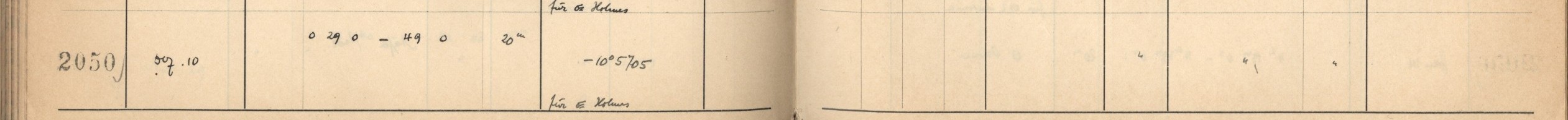 Plattenverzeichnis Eintrag02050