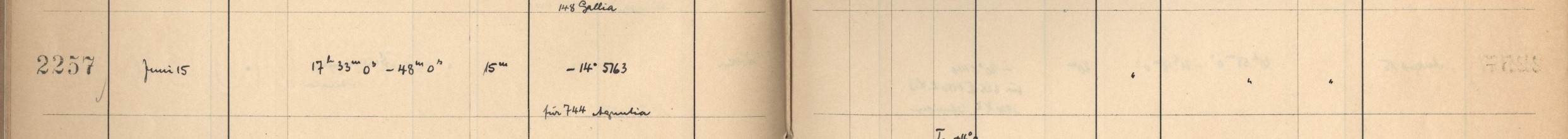 Plattenverzeichnis Eintrag02257