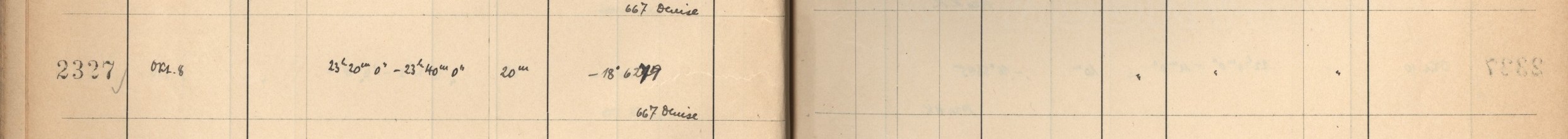 Plattenverzeichnis Eintrag02327
