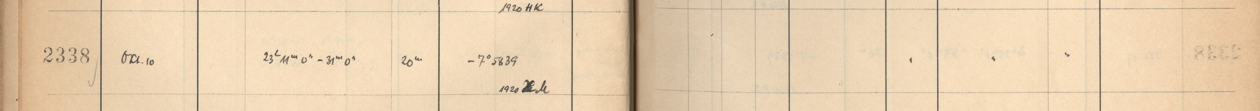 Plattenverzeichnis Eintrag02338