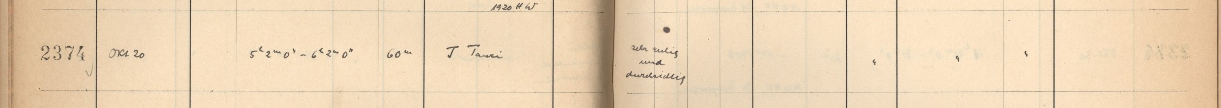 Plattenverzeichnis Eintrag02374
