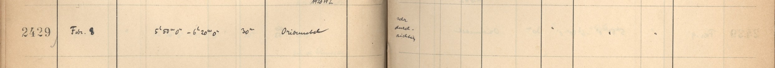 Plattenverzeichnis Eintrag02429