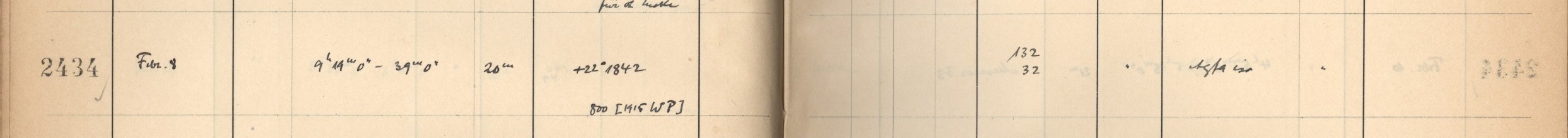 Plattenverzeichnis Eintrag02434