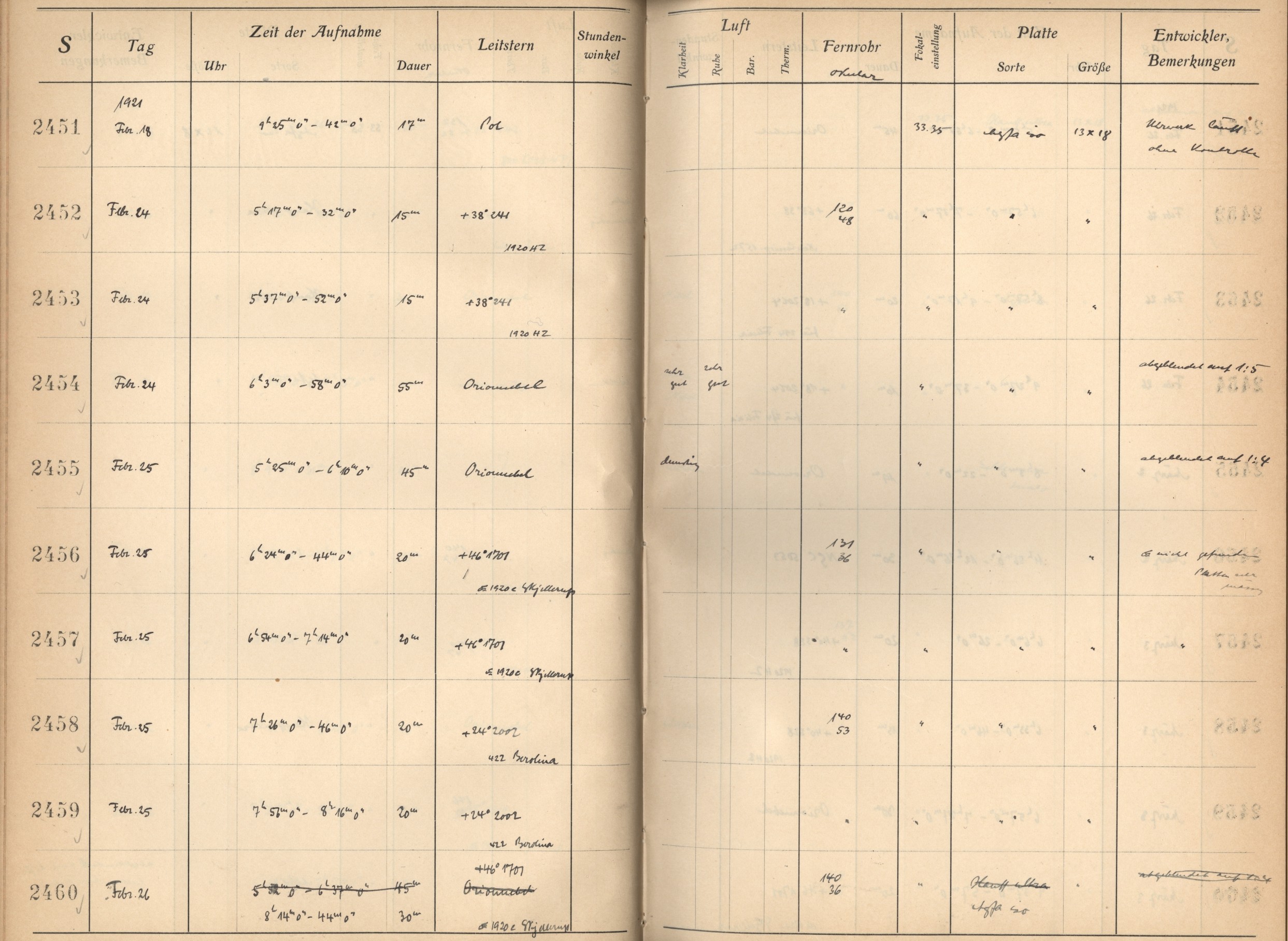 Plattenverzeichnis: ganze Seite02459