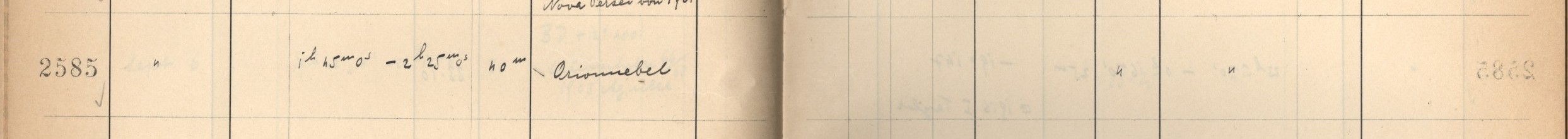 Plattenverzeichnis Eintrag02585