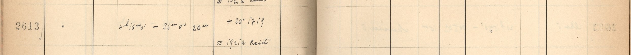Plattenverzeichnis Eintrag02613