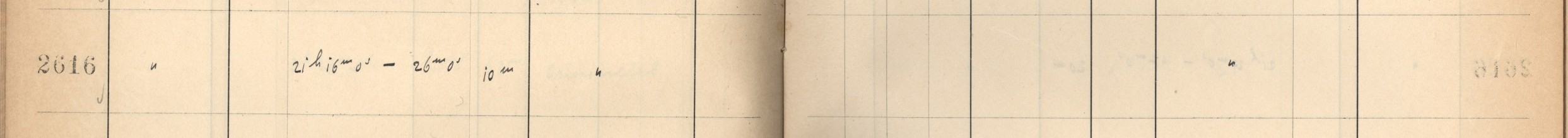 Plattenverzeichnis Eintrag02616
