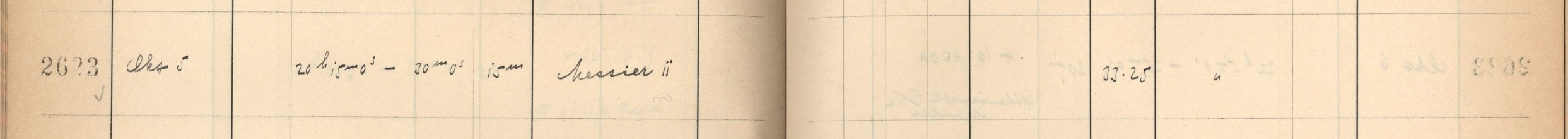 Plattenverzeichnis Eintrag02623