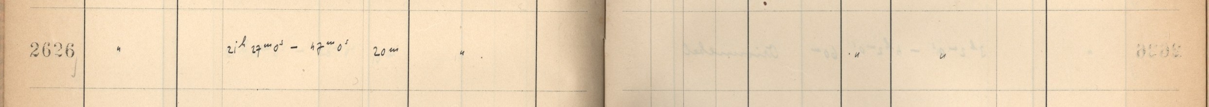 Plattenverzeichnis Eintrag02626