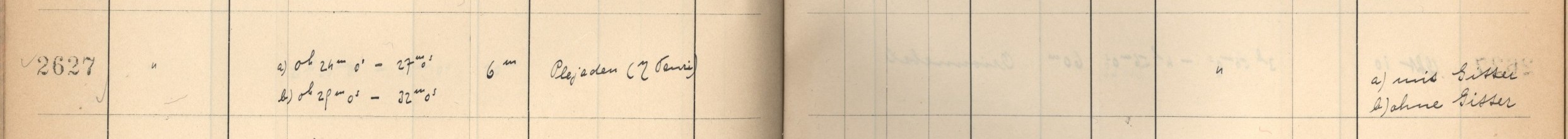 Plattenverzeichnis Eintrag02627