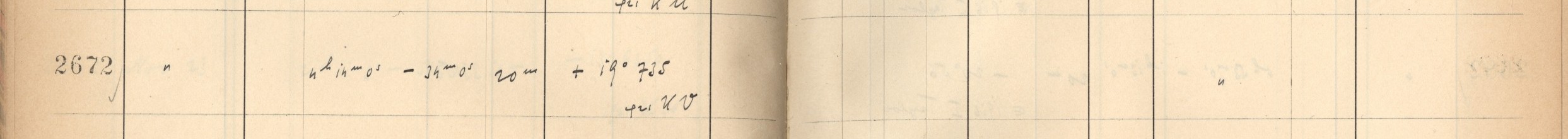 Plattenverzeichnis Eintrag02672