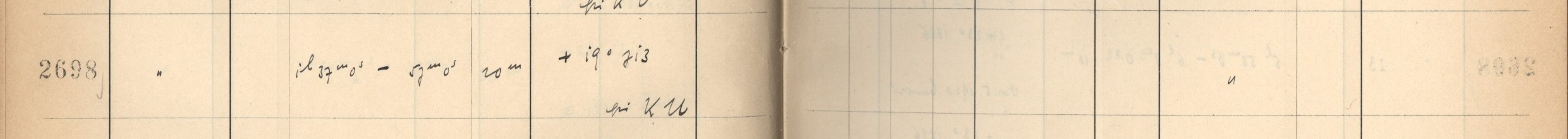 Plattenverzeichnis Eintrag02698