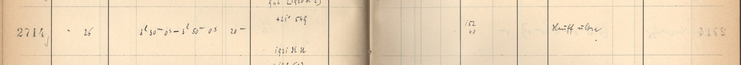 Plattenverzeichnis Eintrag02714