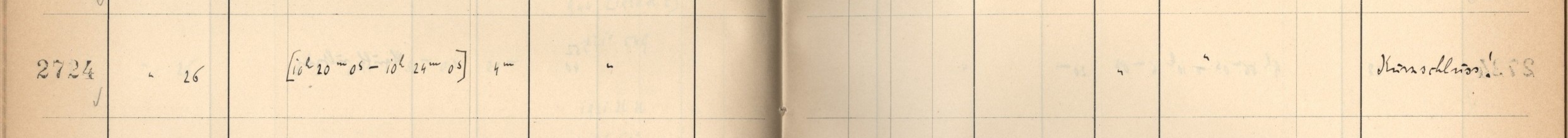 Plattenverzeichnis Eintrag02724