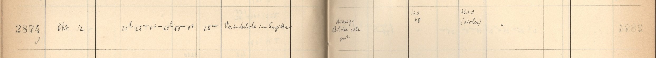 Plattenverzeichnis Eintrag02874