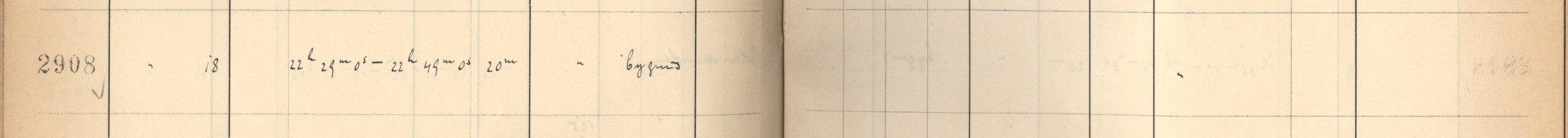 Plattenverzeichnis Eintrag02908