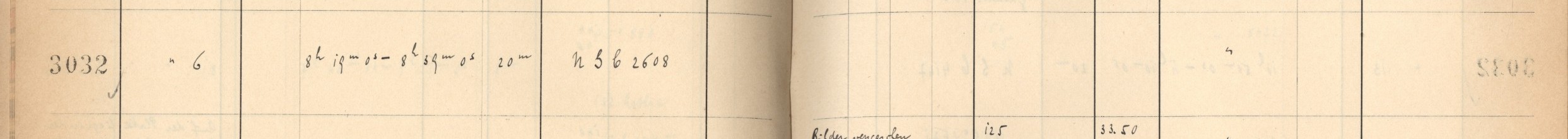 Plattenverzeichnis Eintrag03032