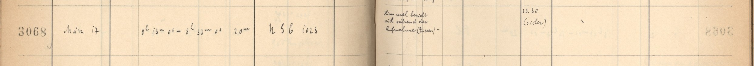 Plattenverzeichnis Eintrag03068