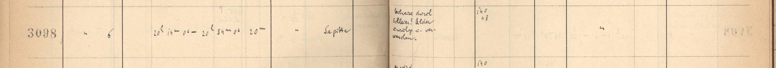 Plattenverzeichnis Eintrag03098