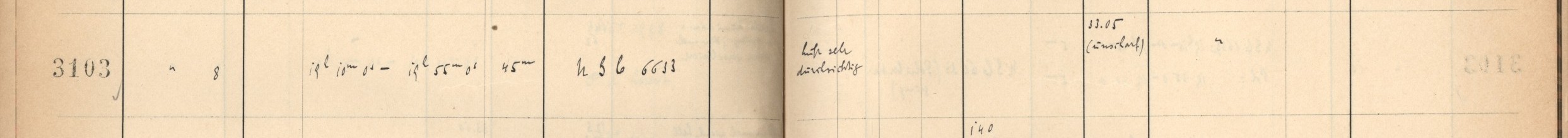 Plattenverzeichnis Eintrag03103