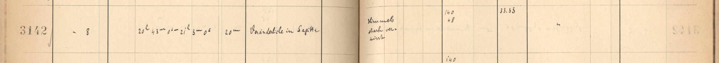 Plattenverzeichnis Eintrag03142