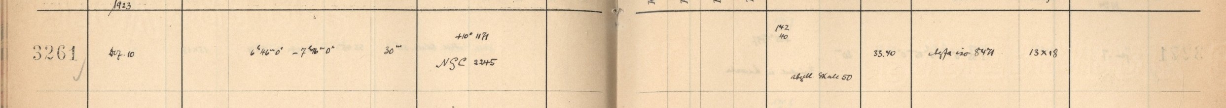 Plattenverzeichnis Eintrag03261