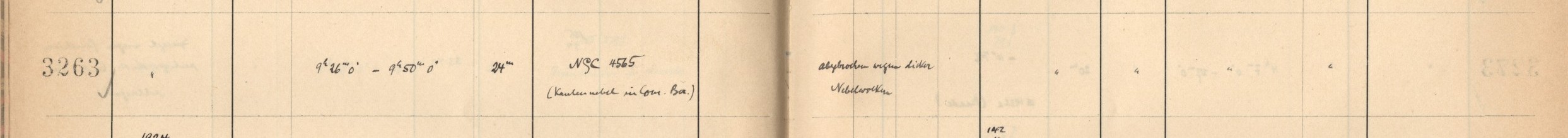 Plattenverzeichnis Eintrag03263