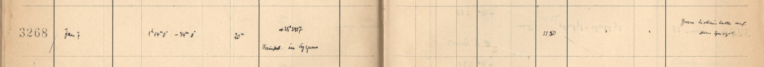 Plattenverzeichnis Eintrag03268